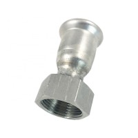 304 pipe press fitting DVGW Female threaded Adaptor and Coupling