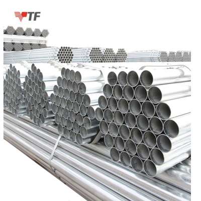 Round Section Metal Carbon Dn100 Galvanized Steel Tube