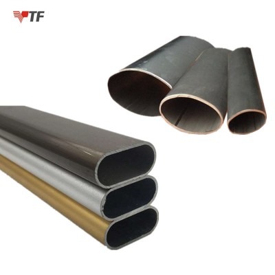 Factory Wholesale Carbon Steel Elliptical Pipe, Oval Iron Tube